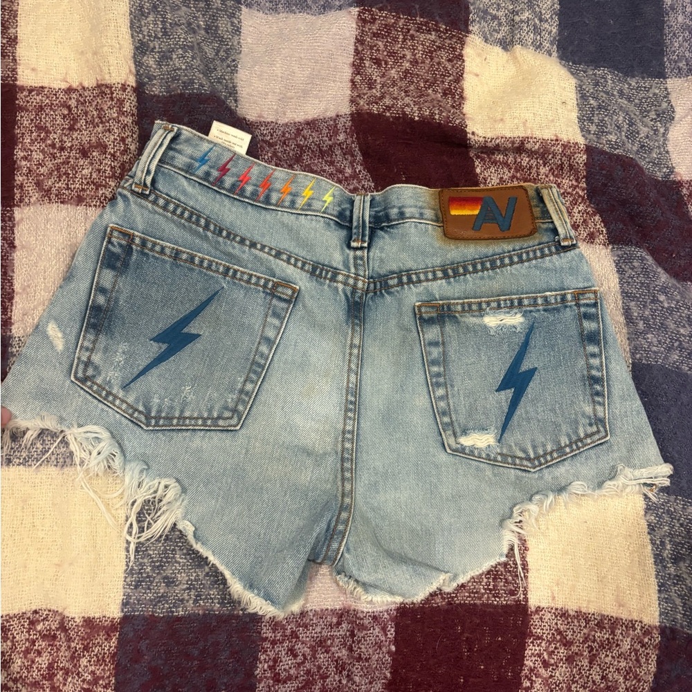 Aviator nation Jean shorts